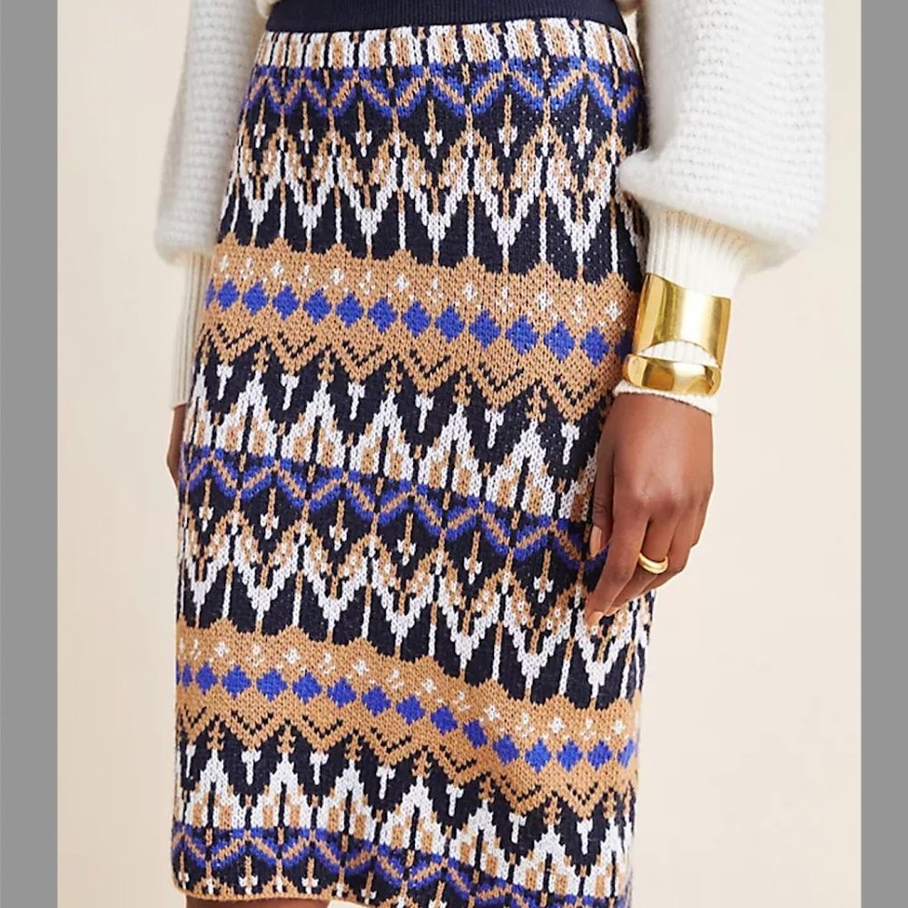 Anthropologie Saoirse Sweater Midi Skirt NWT